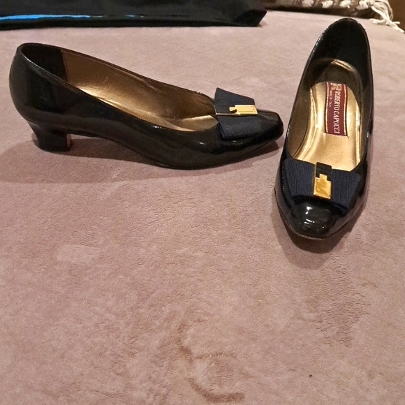 16. Sz 6B Vintage Roberto Capucci Heels - Picture 2 of 7